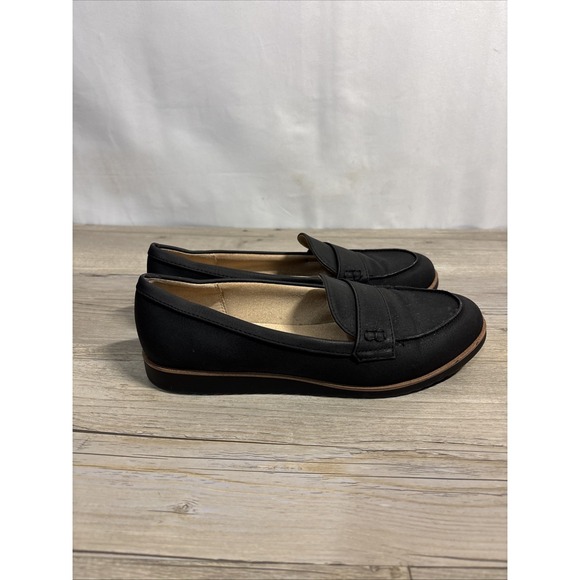 Life Stride Zee Loafer Simply Comfort Black Slip on Loafers Size 7.5 - Picture 2 of 11